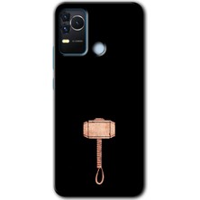 Gramaphone Omix X400 Kılıf Hd Desen Baskılı Arka Kapak + Kırılmaz Cam - Thor Çekiç