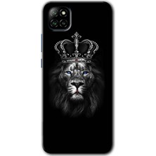 Gramaphone Casper Via E30 Kılıf Hd Desen Baskılı Arka Kapak - King Lion