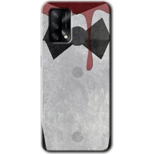 Gramaphone Oppo A54 Kılıf Hd Desen Baskılı Arka Kapak + Kırılmaz Cam - Gentleman Blood