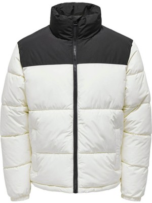 Only & Sons Erkek Mont Siyah - Beyaz 22025205