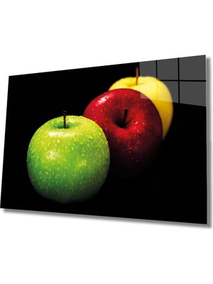 By Çağrı Meyveler Cam Tablo 4mm Dayanıklı Temperli Cam