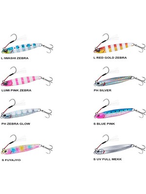 Daiwa Samurai Jig R 30 L Red Gold Zebra Rummia Akkin Zebra    