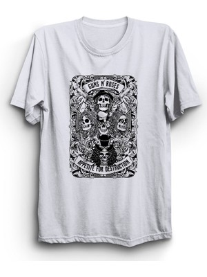 The Fame Guns N' Roses, V321, Rock Metal Grup Tişörtü