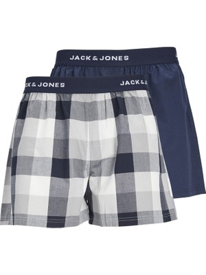 Jack & Jones Lacivert Erkek 2'li Boxer Set 12239042