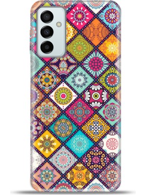 Cupcase  Samsung GALAXYM23 Kılıf Esnek Silikon Kamera Koruma 4K Desenli Özel Tasarım - Girift