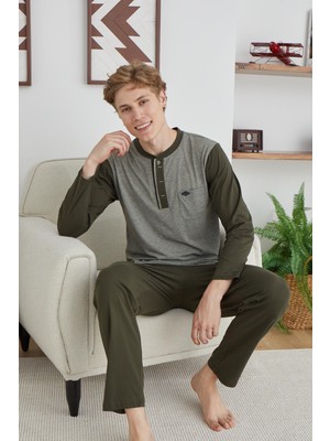 Kly Uzun Kol Erkek Pijama 9257