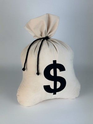 Toysme Dolar işaretli yastık 50X40 cm Ölçülerinde