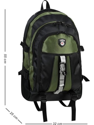 Cakard Dağcı Sırt Çantası 50L 20 Inc Laptop Bölmeli'