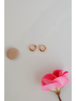 Sacce Scarves&Accessories 5 mm Halka Mini Bebek Küpesi