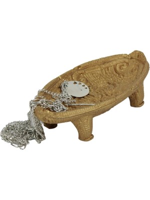 Evene Dekoratif Kase Takı Kutusu Yüzük Kolye Kutusu Mum Tabağı Takı Organizer Model 7