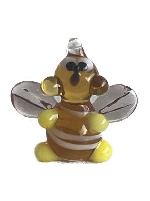 Hasyılmaz El Yapımı Mini Murano Cam Arı Biblo A105-02