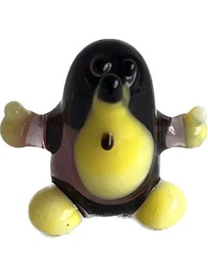 Hasyılmaz El Yapımı Mini Murano Cam Köstebek Biblo A93-01