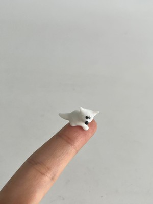 Hasyılmaz El Yapımı Mini Murano Cam Köpek Biblo A108-02