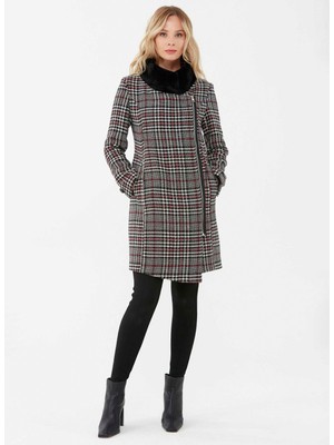 Selen Siyah Kadın Kaban 23KSL9293