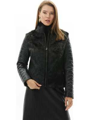 Selen Siyah Kadın Mont 23KSL6080