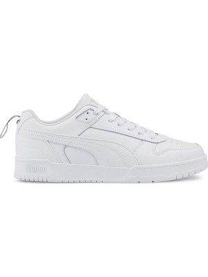 Puma 38637302 Rbd Game Low  White- White-Team Gold