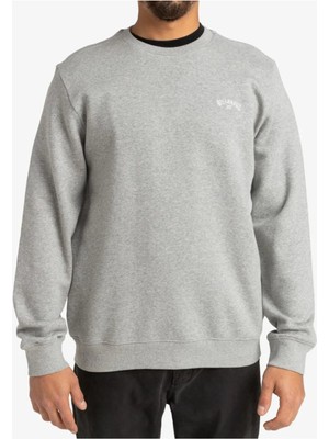 Billabong Arch Cr Gri Erkek Sweatshirt