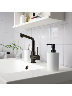 IKEA Storavan Banyo Seti, Beyaz, 3 Parça