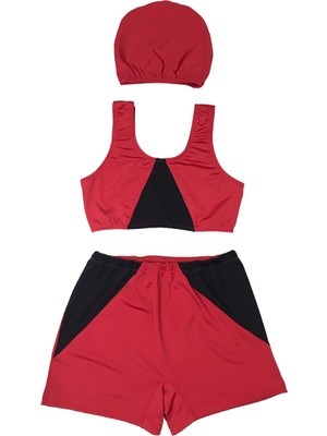Mira Swim Kız Çocuk Şortlu Takım Mayo