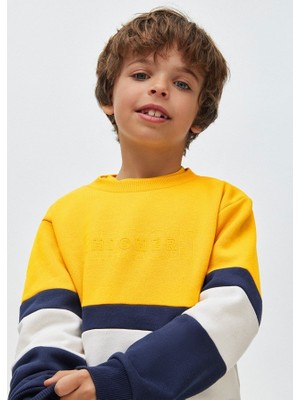 Mayoral Erkek Çocuk Sweatshirt Sarı 7422