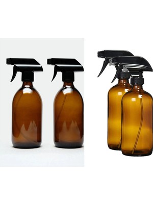 Sampex Paradise 500ml Amber Cam Sprey Şişe ( 4 Adet )