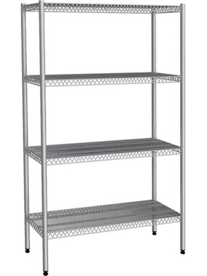 Empero EMP.T.2.6191-18-4 Tel Raf-4 Katlı-Inox 201-91X61X180 cm