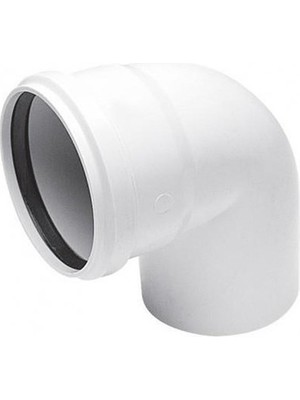 Fırat Pvc Kapalı Dirsek 100X87°