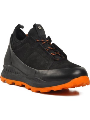 Pierre Cardin 10201 Siyah Hakiki Deri Erkek Sneaker