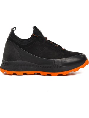 Pierre Cardin 10201 Siyah Deri Erkek Sneaker