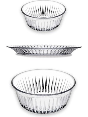 Paşabahçe Frezya 13 Parça Salata Kasesi ve Pasta Tabağı Servis Sunum Seti - 950068 - 10708