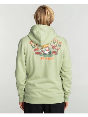 Billabong Arch Dreamy Place Po Yeşil Erkek Sweatshirt