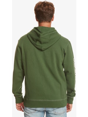 Quiksilver The Orıgınal Fz Hood Yeşil Erkek Sweatshirt