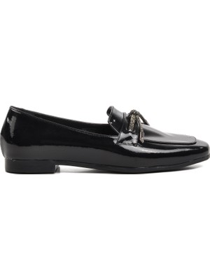 Ayakmod 514508 Siyah Kadın Loafer Ayakkabı