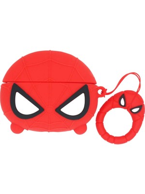 Microsonic Air-Podss Pro Kılıf Cartoon Figürlü Silikon Crtn-Fgr-Ormck-Adm