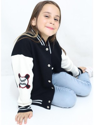 Fox Life Kids Unisex Oversize Kız,erkek Çocuk Kolej Ceket 8003(6-10 Yaş)