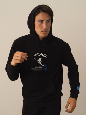 Xint Pamuklu Kapüşonlu Regular Fit Sweatshirt