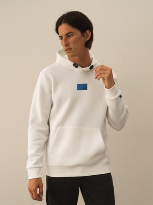 Xint Pamuklu Kapüşonlu Regular Fit Arkası Baskılı Sweatshirt