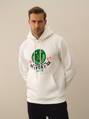 Xint Pamuklu Kapüşonlu Regular Fit Sweatshirt