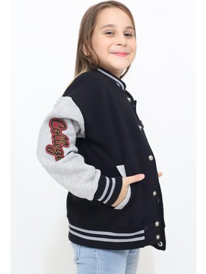 Fox Life Kids Unisex Oversize Kız,erkek Çocuk Kolej Ceket 8001(6-10 Yaş)