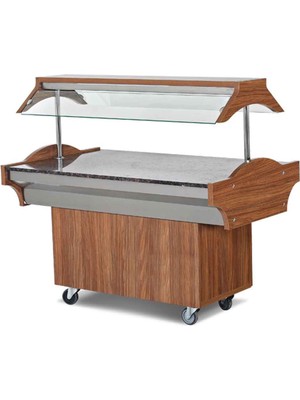 Empero Emp.sb.05-N Nötr Salat Bar Granit Üst Tabla 180X89X137 cm