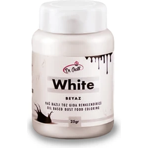 Dr. Gusto Yağ Bazlı Toz Beyaz 25 gr