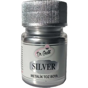Dr. Gusto Export 10 gr Metalik Gümüş (GIDA DIŞI)