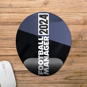 Fm 2024 - Football Manager 2024 Bilek Destekli Mousepad Model - 2 Oval