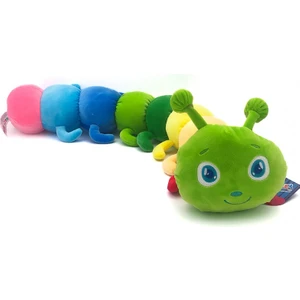 Peluş Tırtıl Yaslık 75 cm Renkli- Mavi Su Dünyası