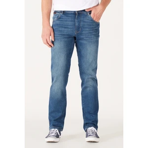 Texas Regular Fit Normal Bel Koyu Mavi Esnek Jean Kot Pantolon