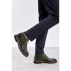 Günlük Bağcıklı Hakiki Deri Erkek Bot