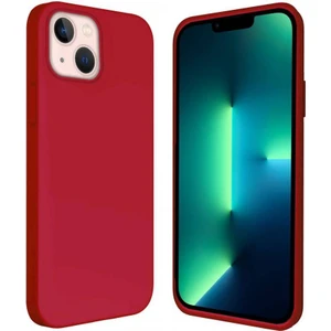 Piyasa Sepeti Apple iPhone 15 Plus 6.7'' Içi Kadife Silikon Kılıf Kırmızı