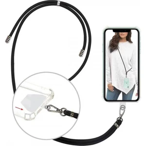 Piyasa Sepeti Apple iPhone 14 6.1'' İp Askılı Silikon Kılıf Siyah