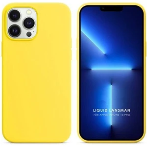 Apple iPhone 13 Pro Max 6.7'' Liquit Lansman Silikon Sarı