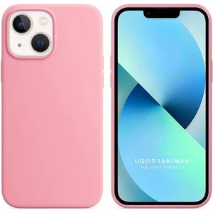 Apple iPhone 14 6.1'' Liquit Lansman Silikon Pembe